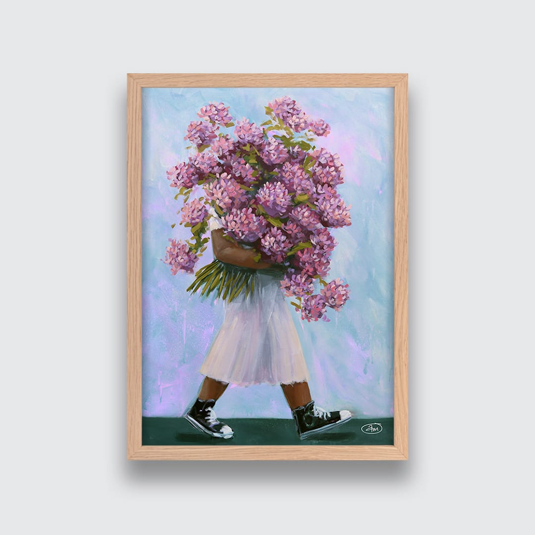 Flush Art Print by Abbey Merson
