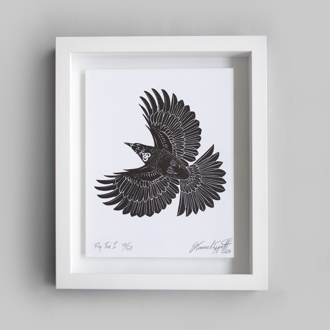 Fly Tui Limited Edition Screen Print by Daniel Tippett