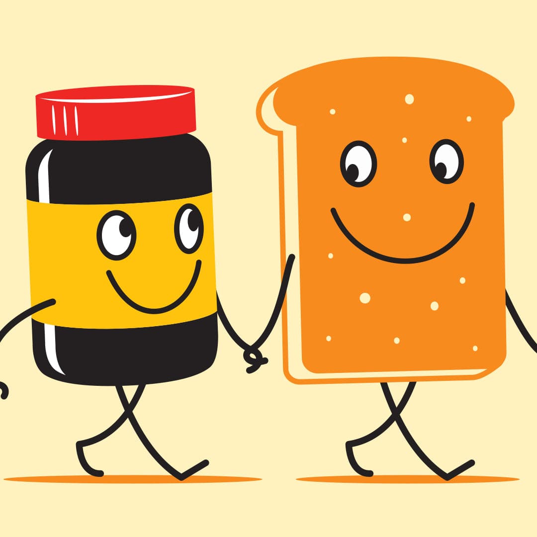 Food Friends 3 Art Print by Glenn Jones