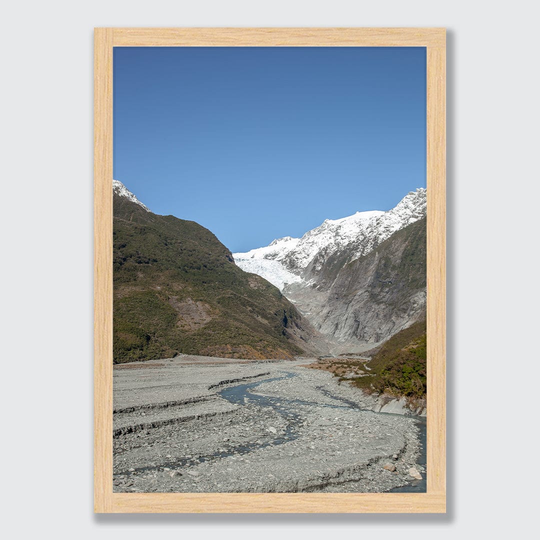 Fox Glacier was Here Photographic Art Print by Elliot Alexander