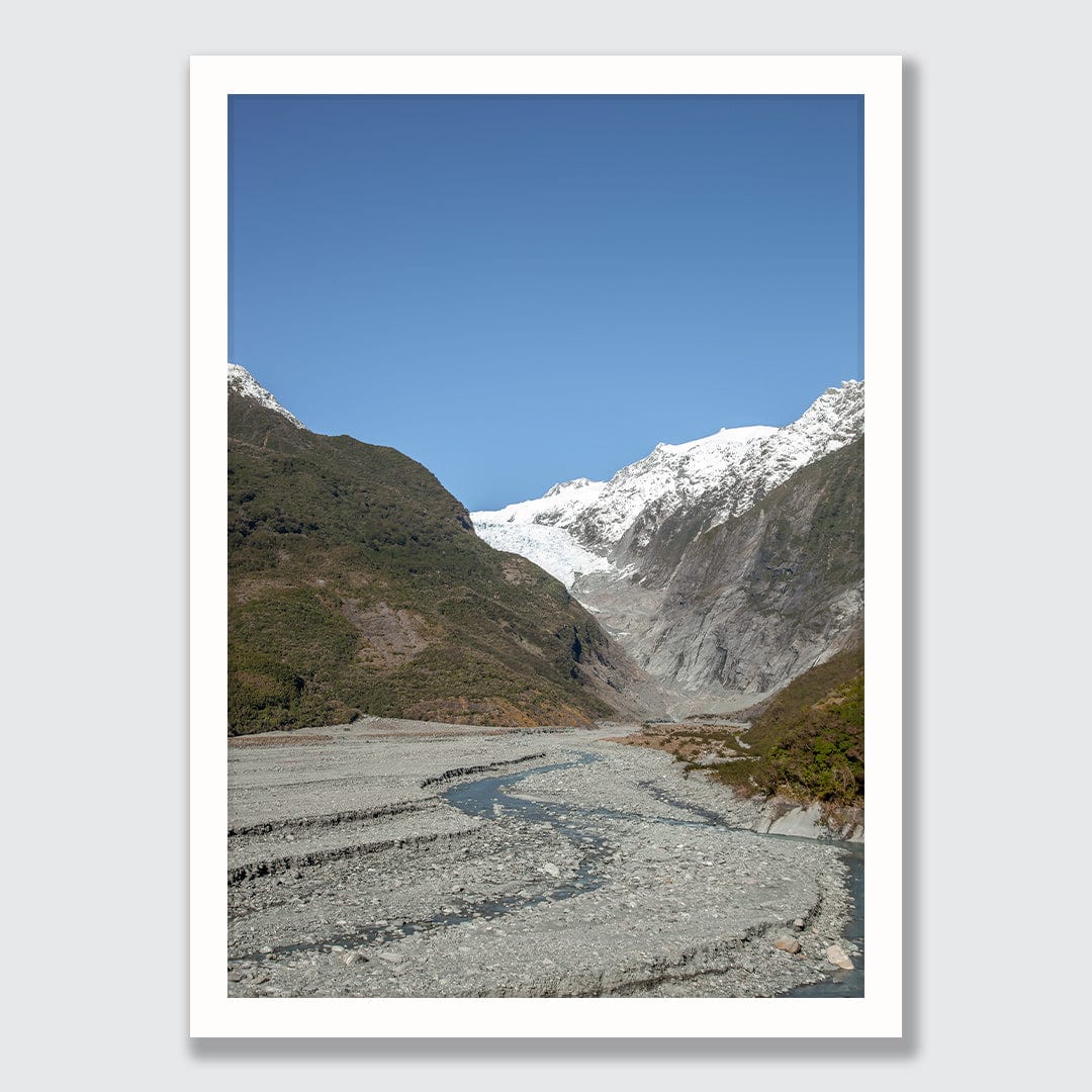 Fox Glacier was Here Photographic Art Print by Elliot Alexander
