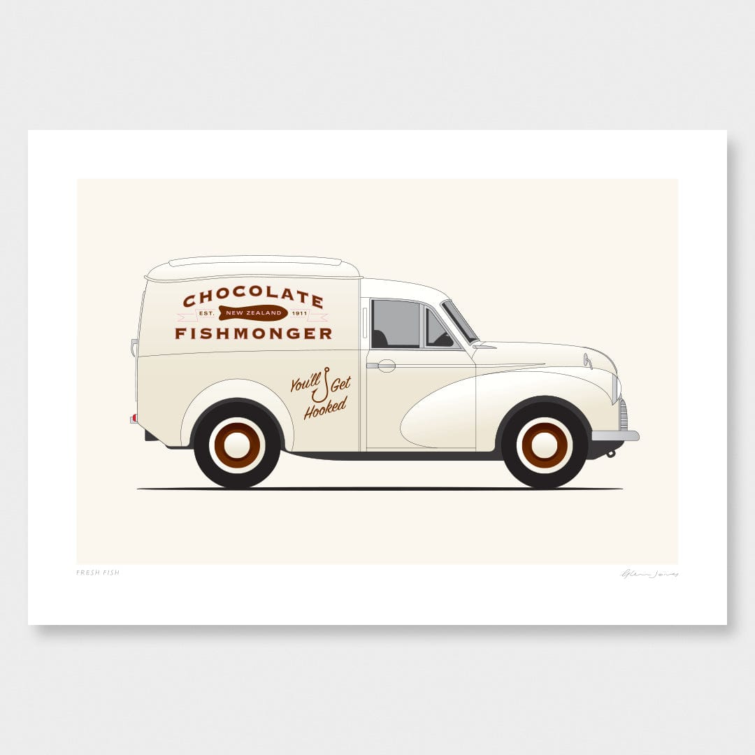 Fresh Fish Art Print by Glenn Jones