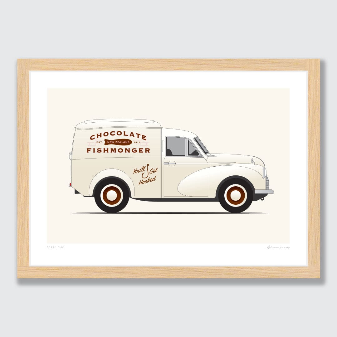 Fresh Fish Art Print by Glenn Jones