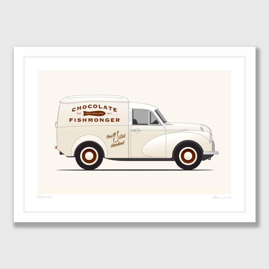 Fresh Fish Art Print by Glenn Jones