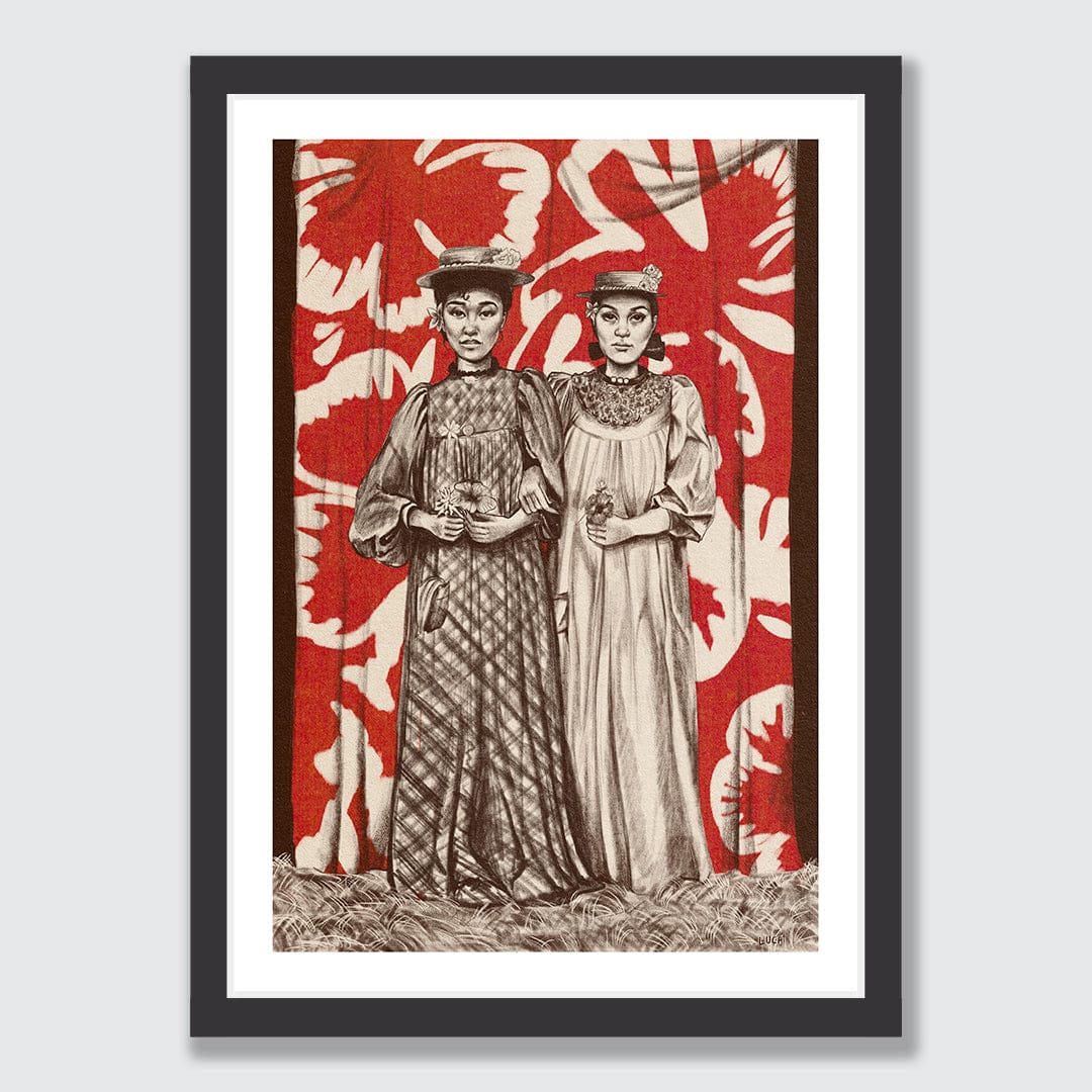 Friendship Art Print by Luca Tu'avao Walton