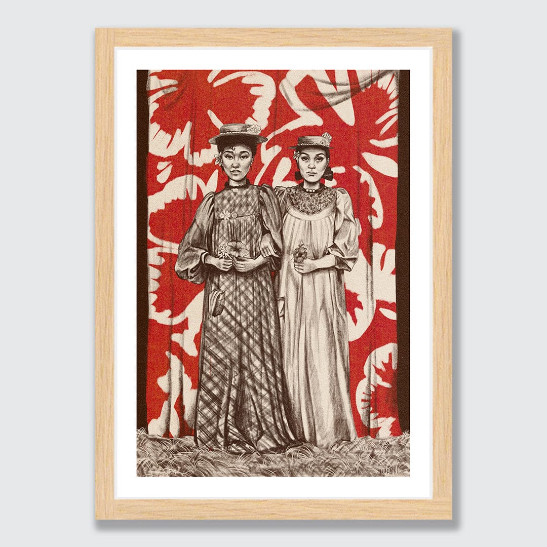 Friendship Art Print by Luca Tu'avao Walton