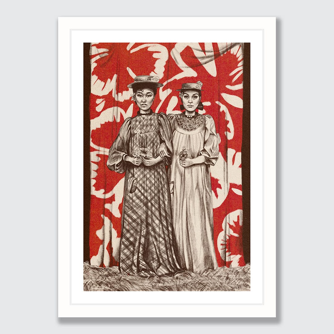 Friendship Art Print by Luca Tu'avao Walton