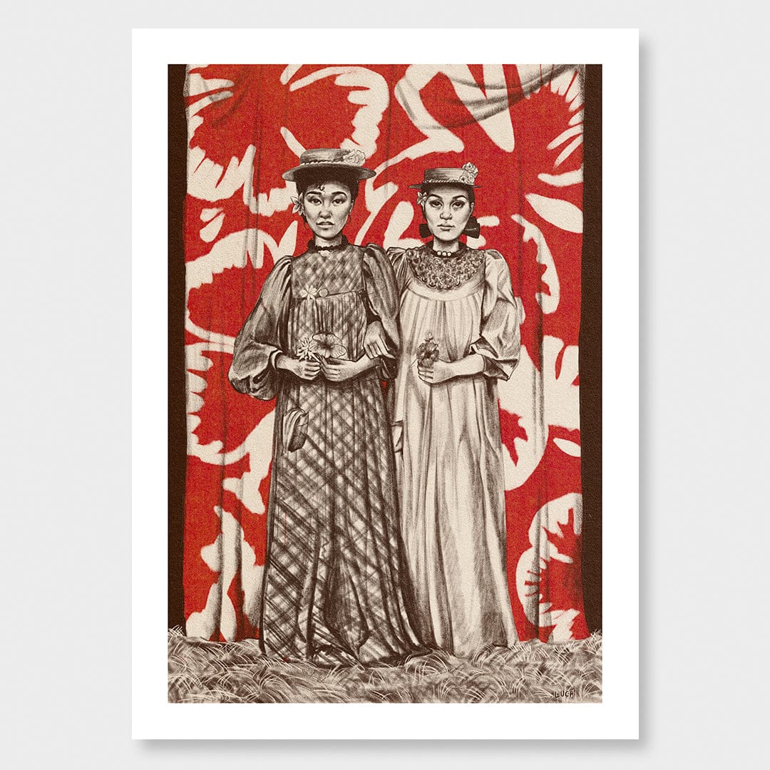 Friendship Art Print by Luca Tu'avao Walton