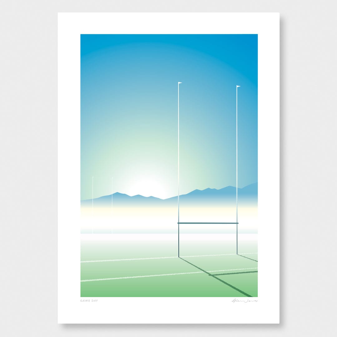 Game Day Art Print by Glenn Jones