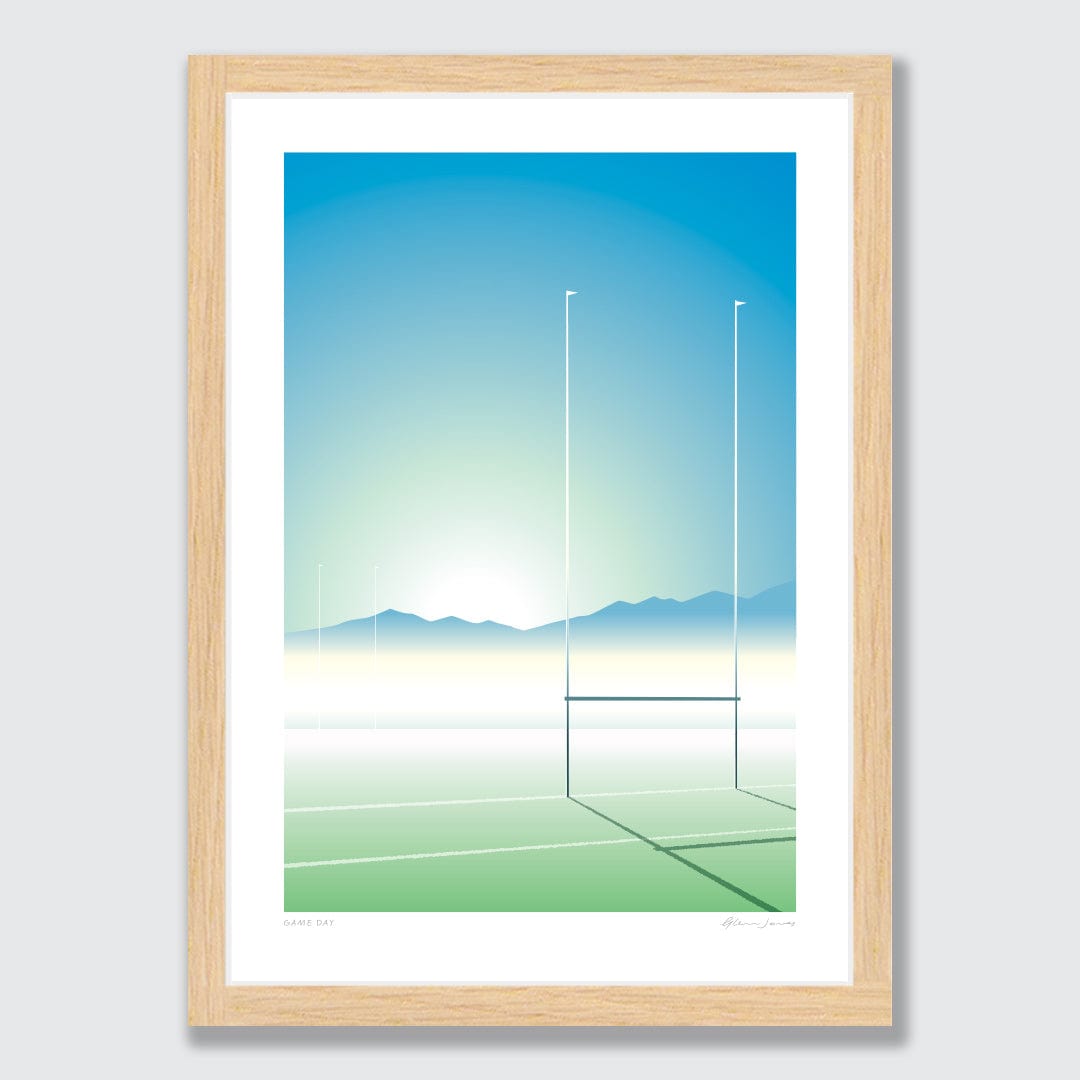 Game Day Art Print by Glenn Jones