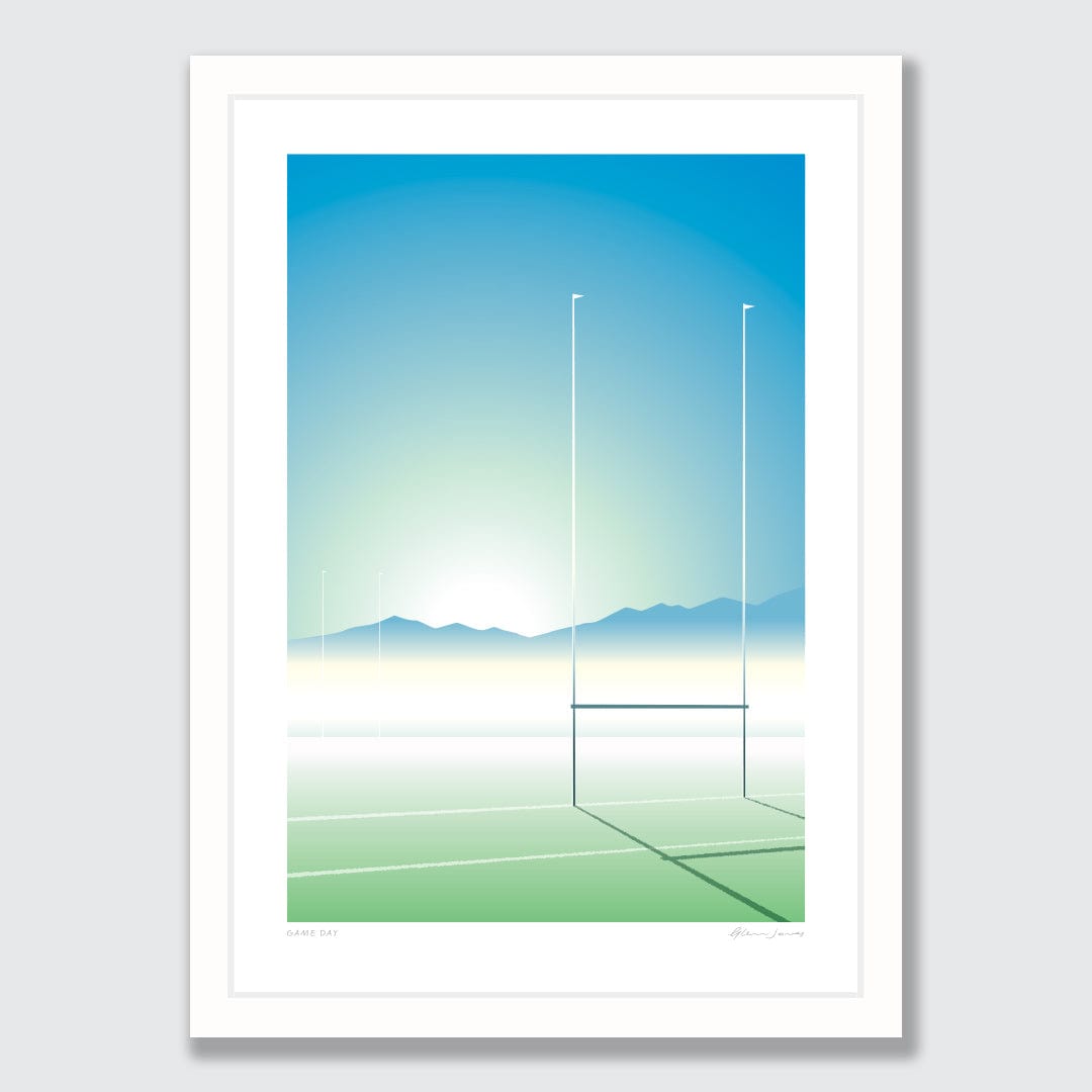 Game Day Art Print by Glenn Jones