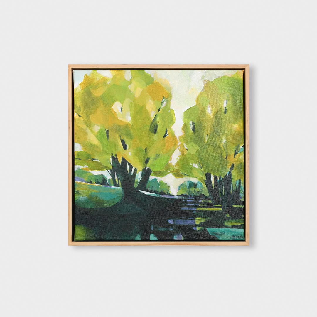 Ginkgo&#39;s Turning Original Painting by Holly Roach