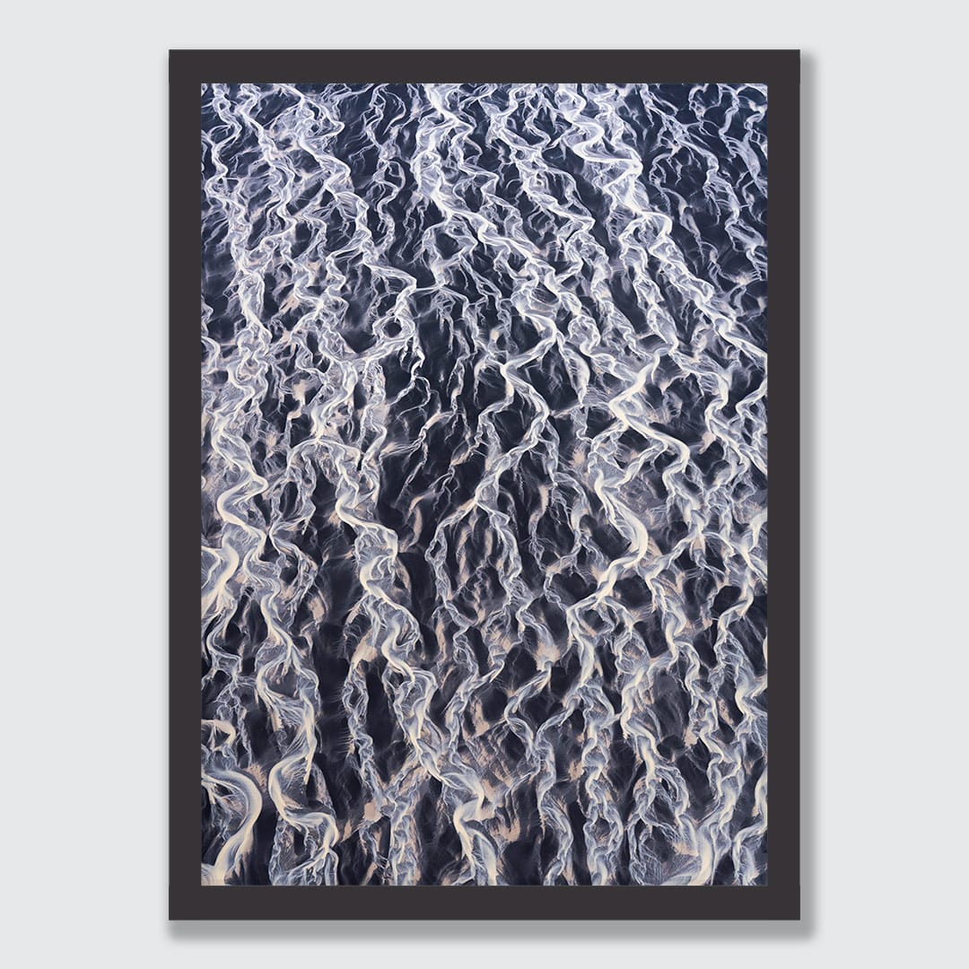 Glacial Script Photographic Print by Emma Willetts