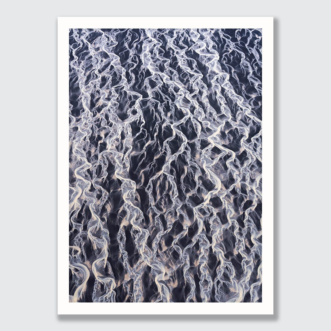 Glacial Script Photographic Print by Emma Willetts