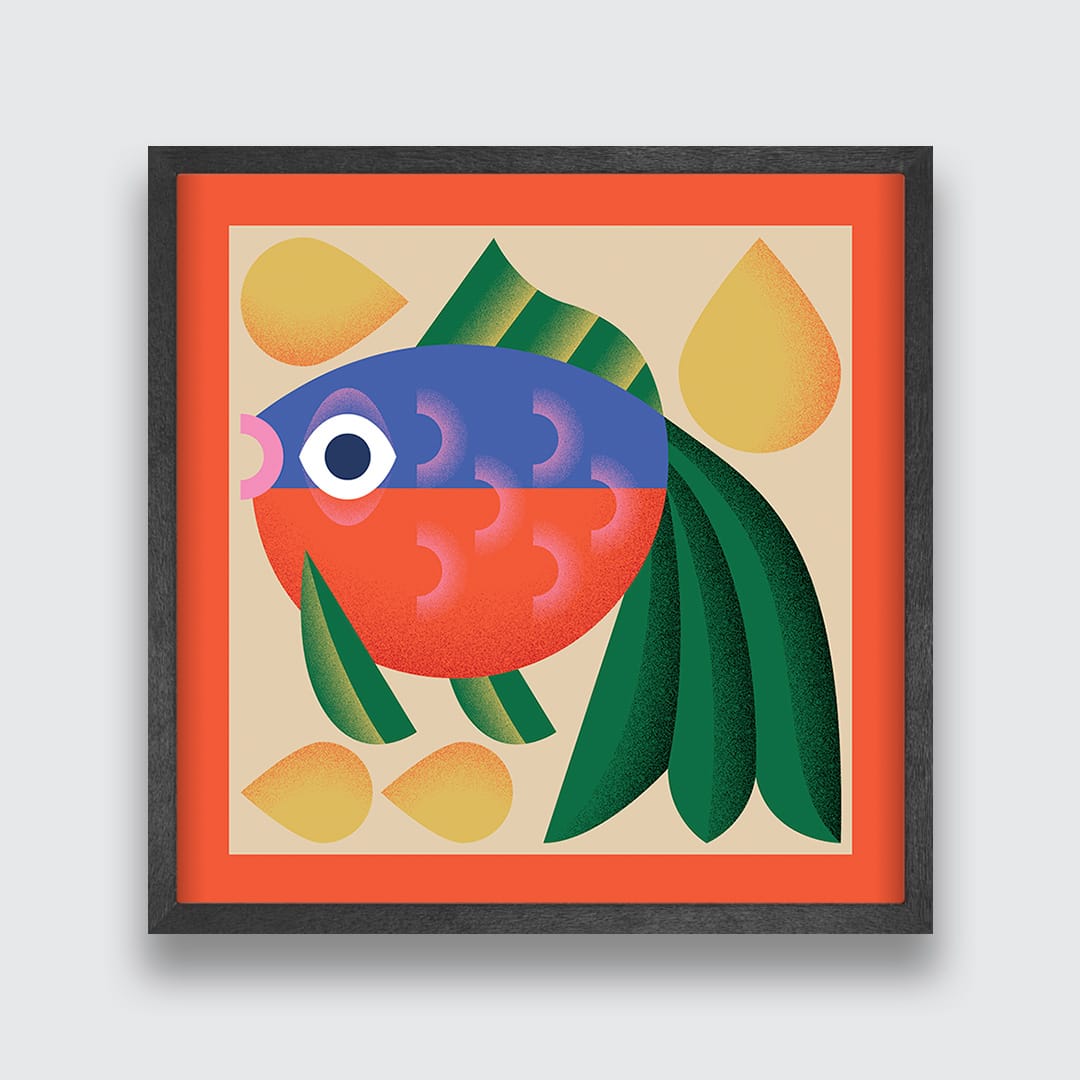 Goldfish Art Print by Beth Xia