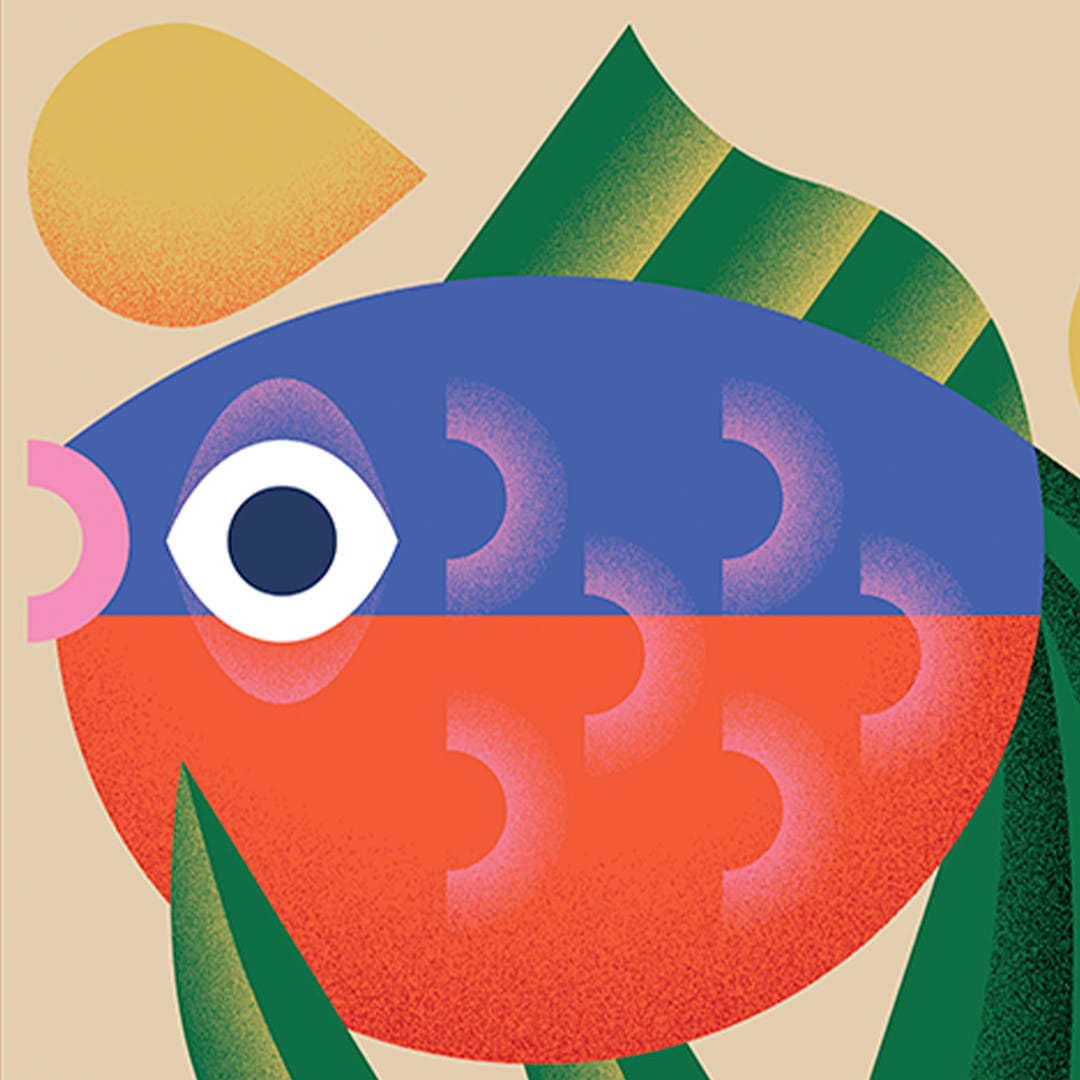 Goldfish Art Print by Beth Xia