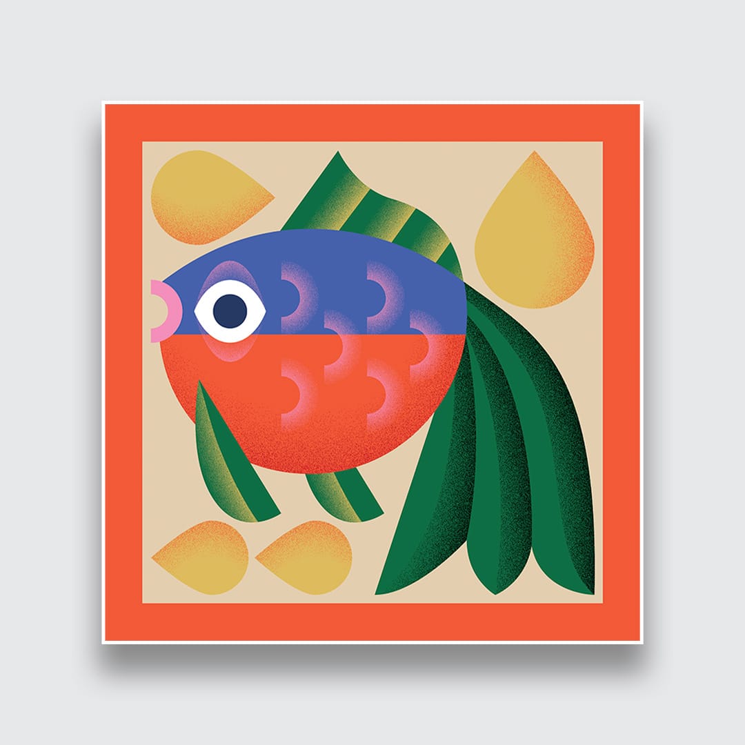 Goldfish Art Print by Beth Xia