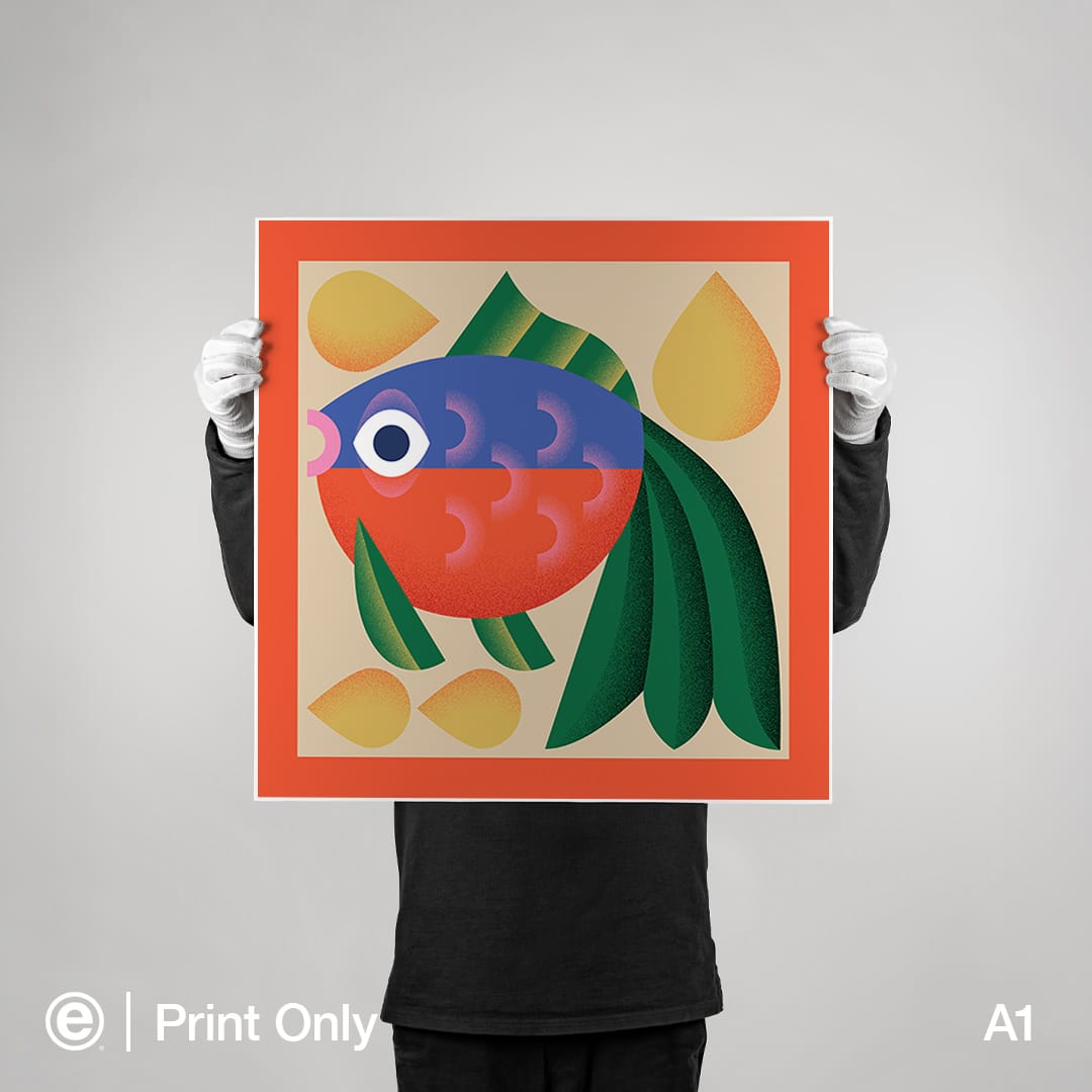 Goldfish Art Print by Beth Xia
