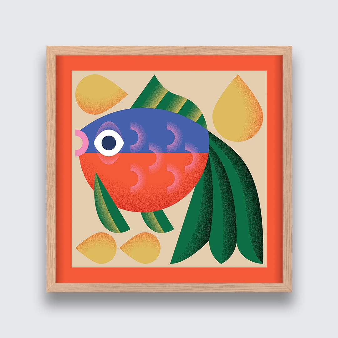 Goldfish Art Print by Beth Xia
