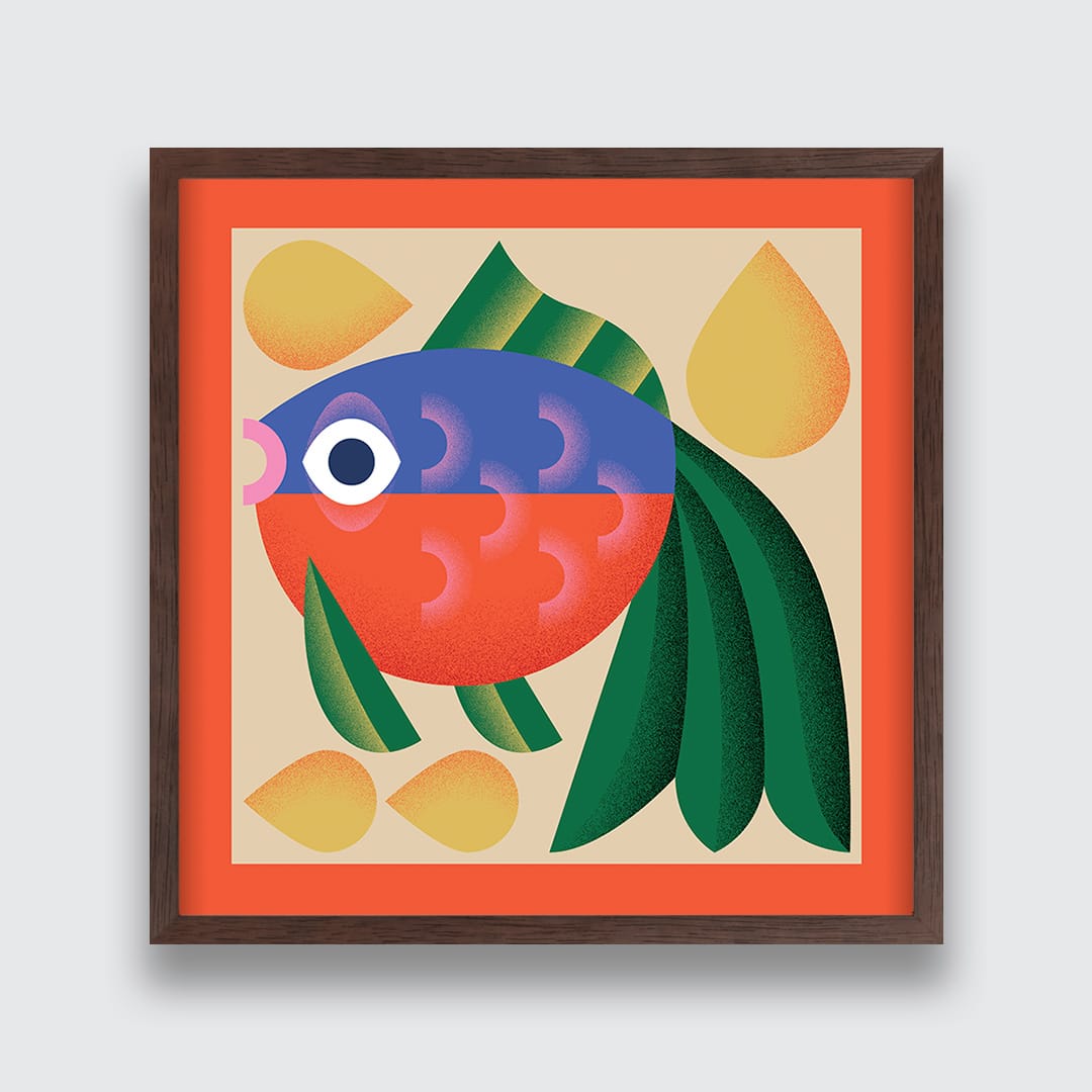Goldfish Art Print by Beth Xia