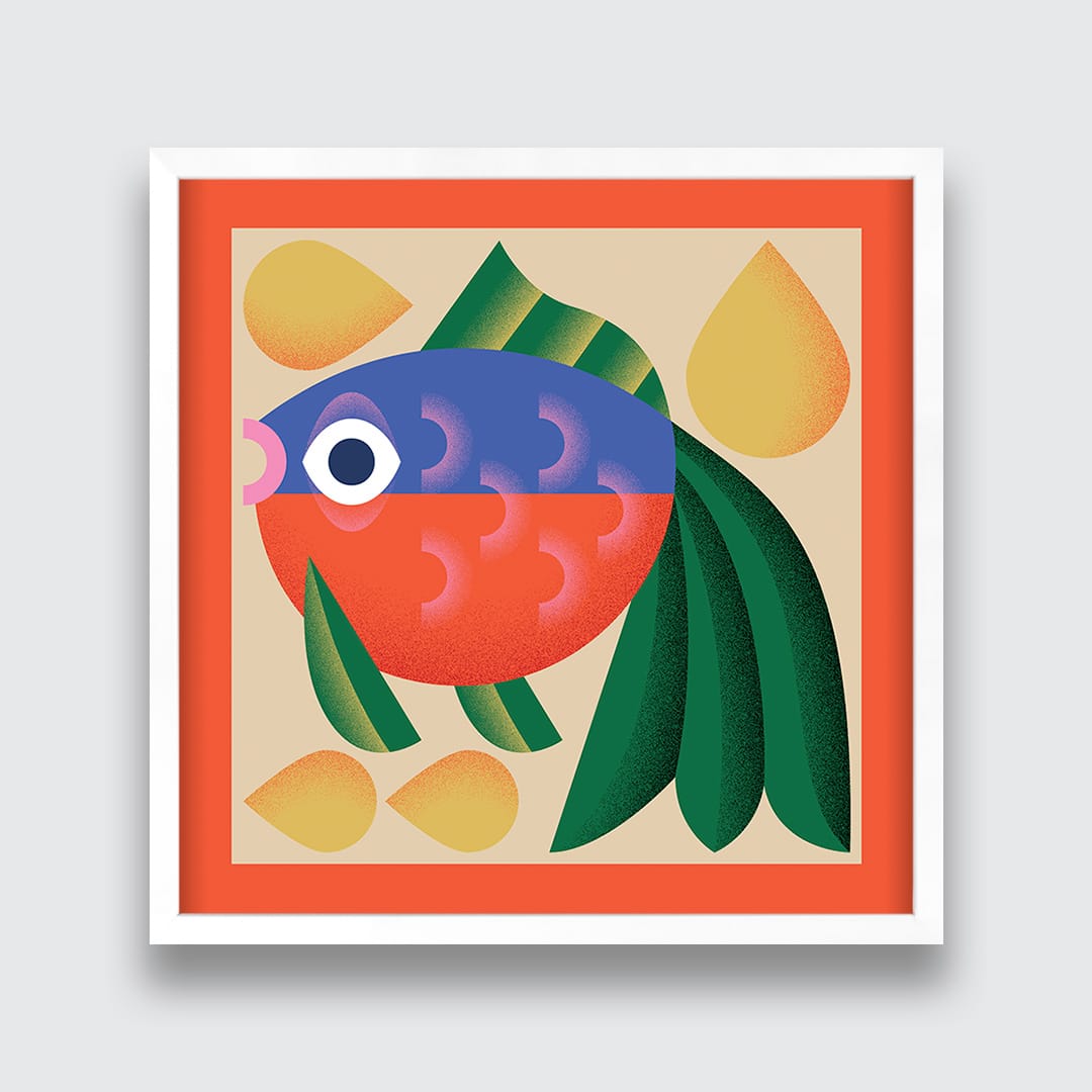 Goldfish Art Print by Beth Xia