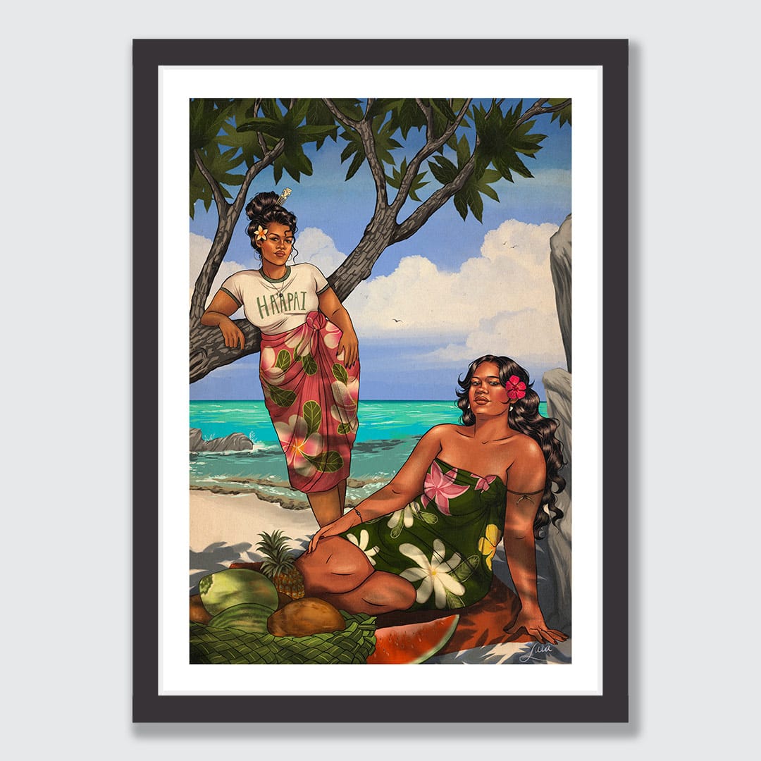 Haapai Masani Art Print by Luca Tu'avao Walton