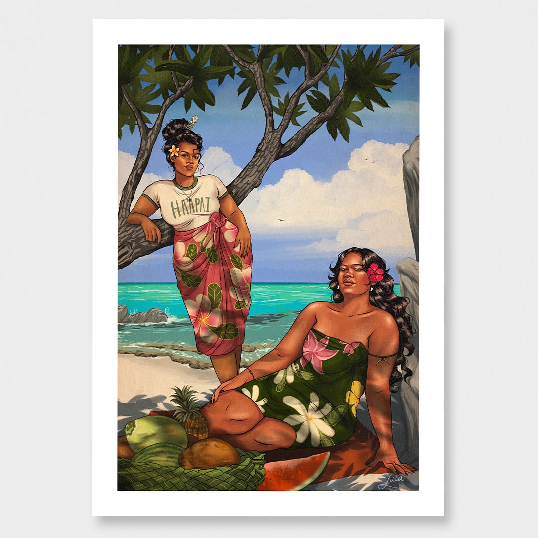Haapai Masani Art Print by Luca Tu'avao Walton