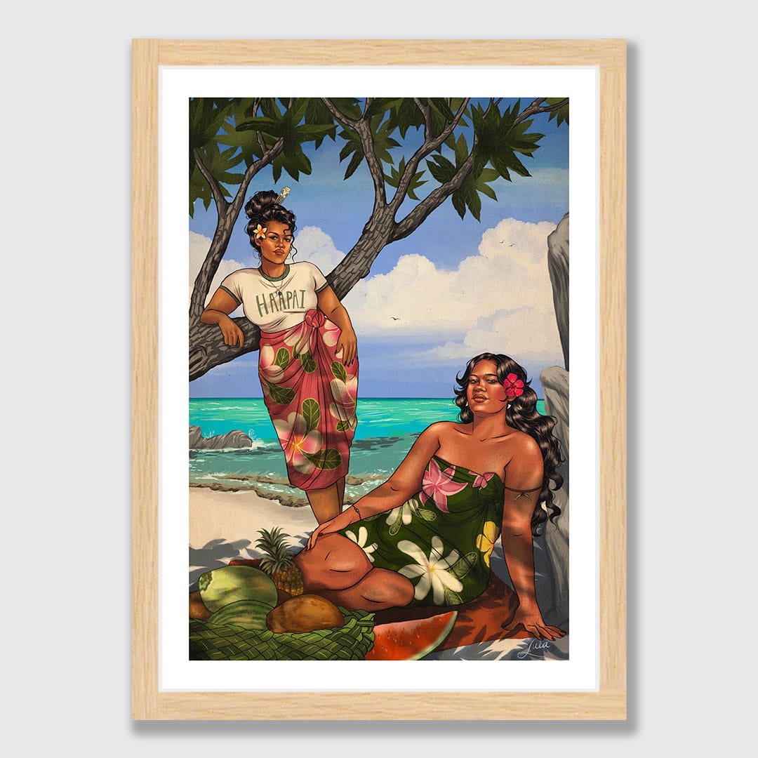 Haapai Masani Art Print by Luca Tu'avao Walton