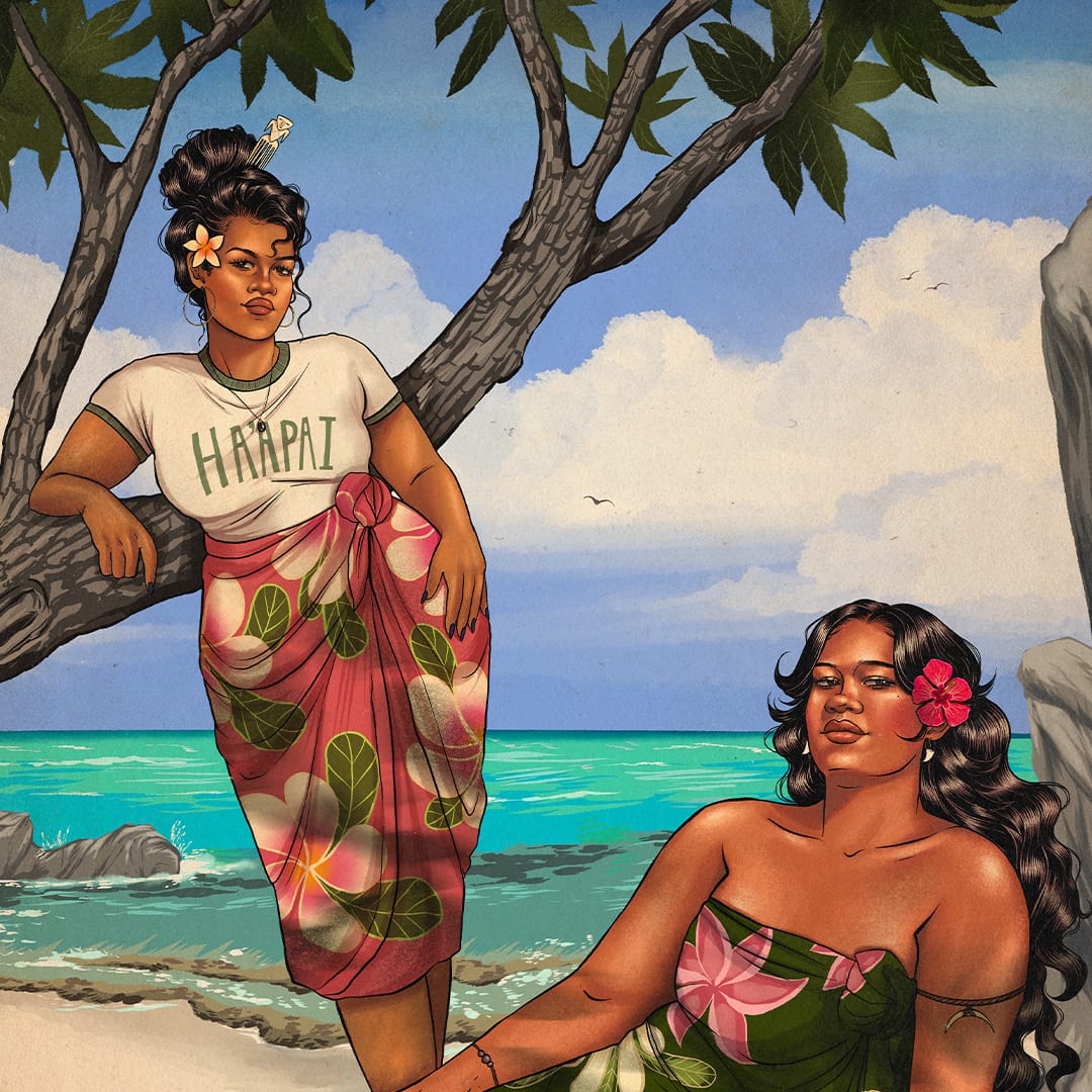 Haapai Masani Art Print by Luca Tu'avao Walton