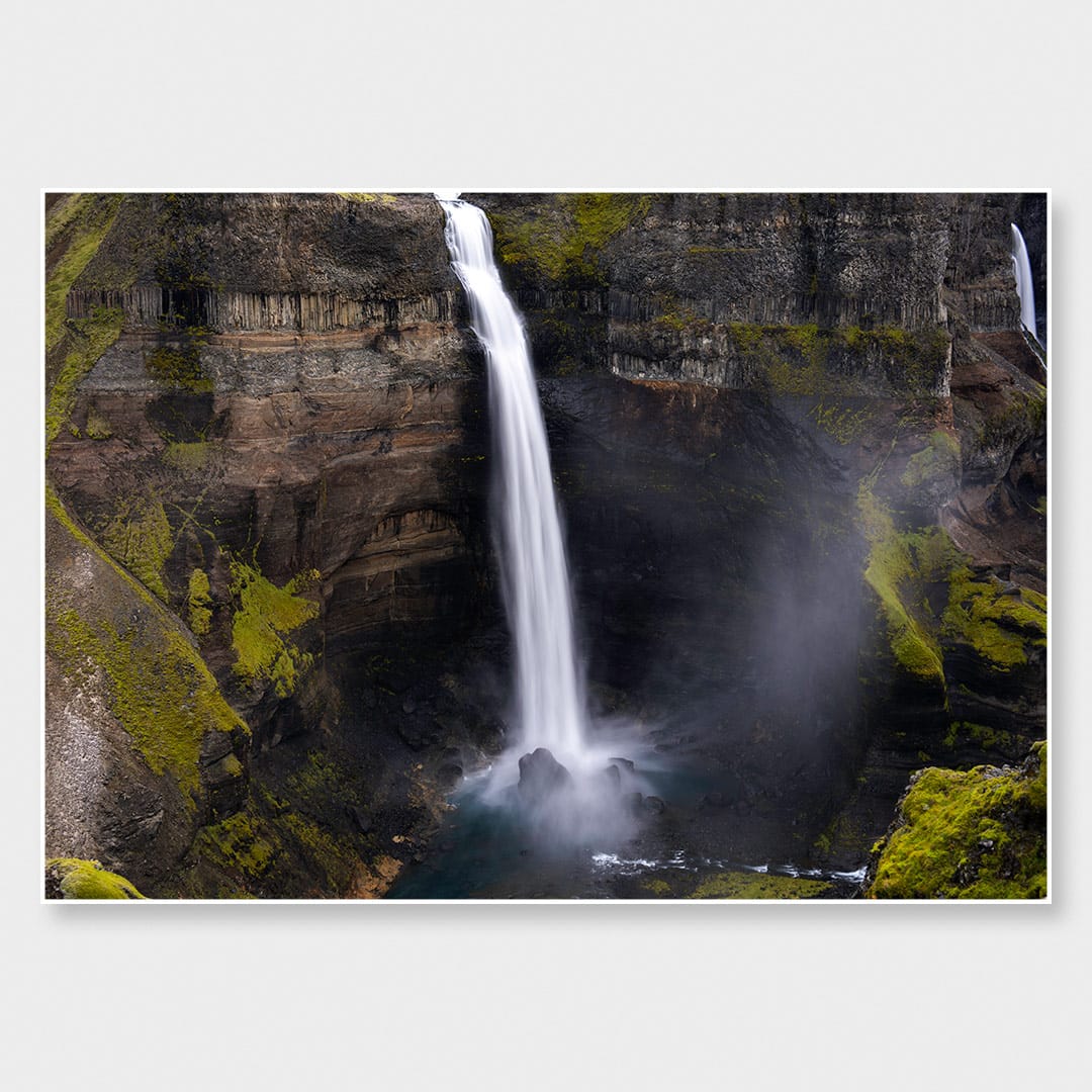 Haifoss Waterfall Photographic Print by Emma Willetts