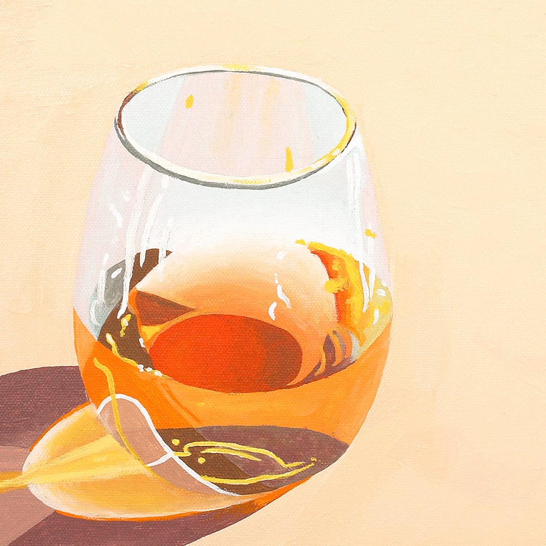 Half Full Art Print by Grace Popplewell
