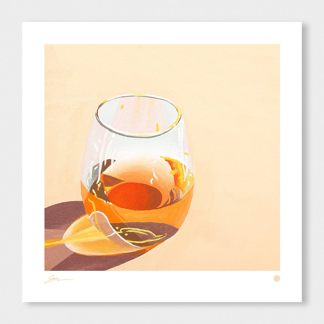 Half Full Art Print by Grace Popplewell