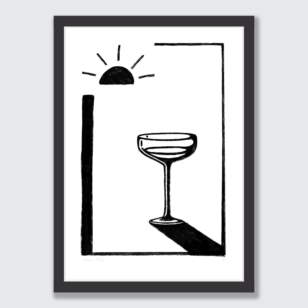 Happy Hour Art Print by Home Time