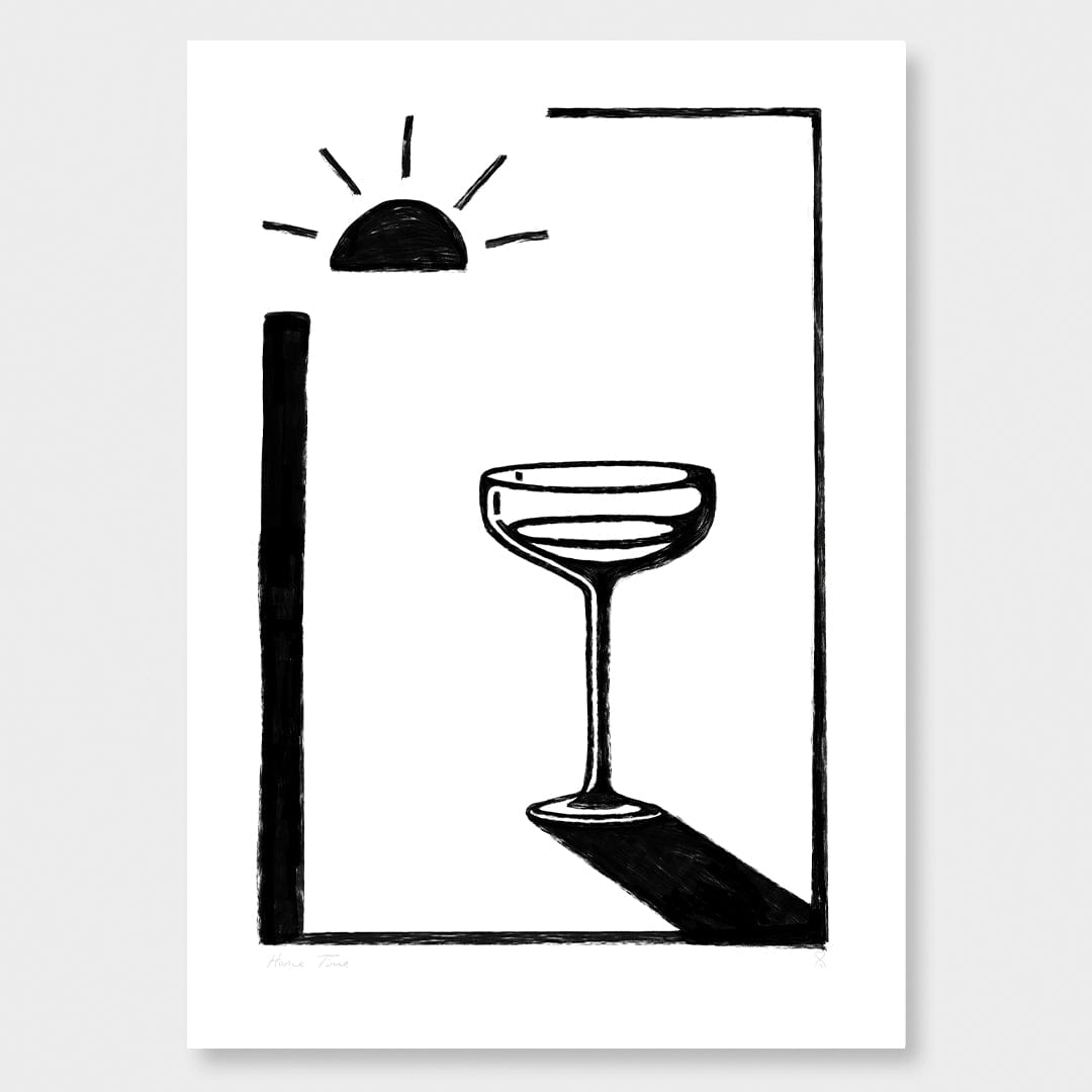Happy Hour Art Print by Home Time