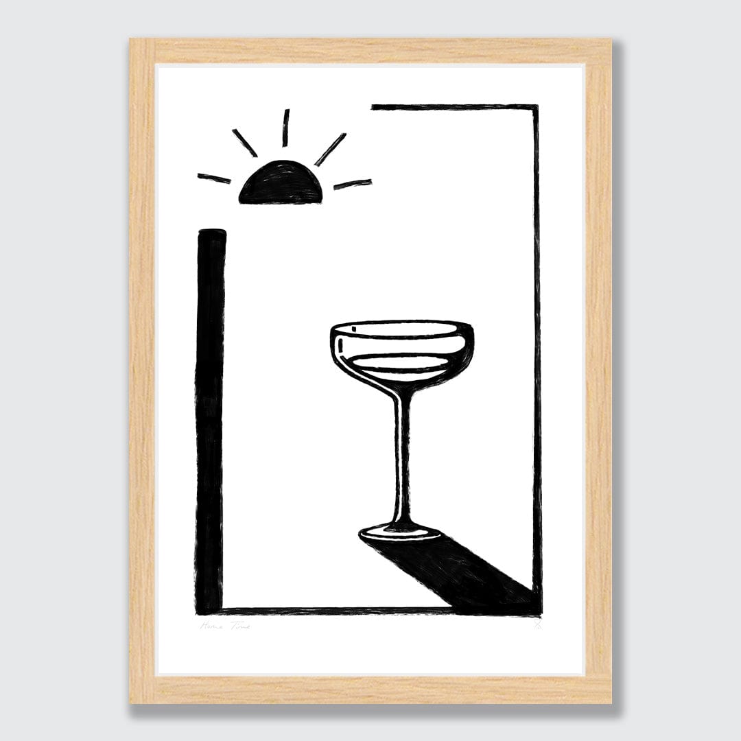 Happy Hour Art Print by Home Time