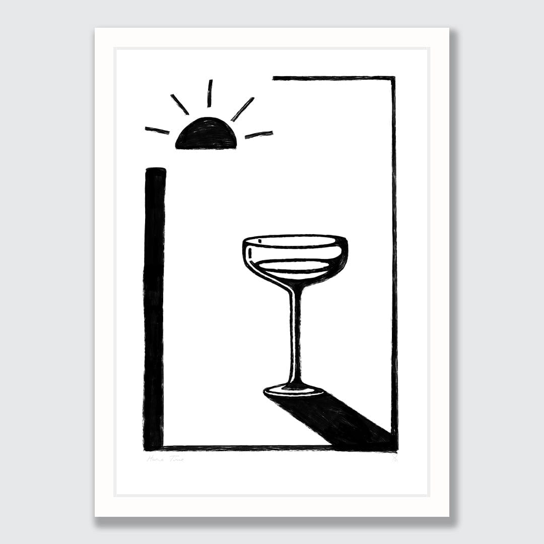 Happy Hour Art Print by Home Time