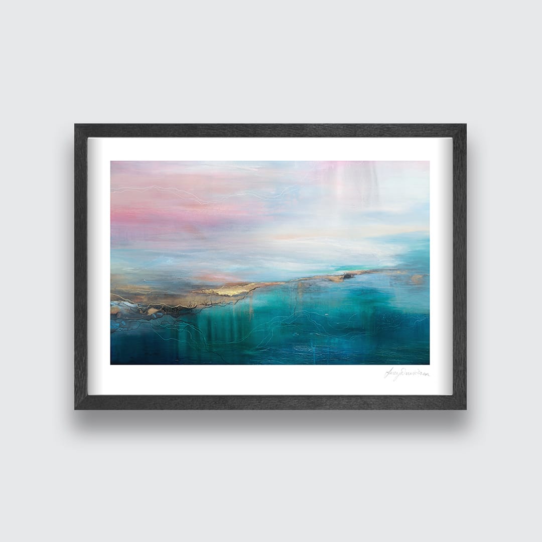 Harbour Light Art Print by Lucy Davidson