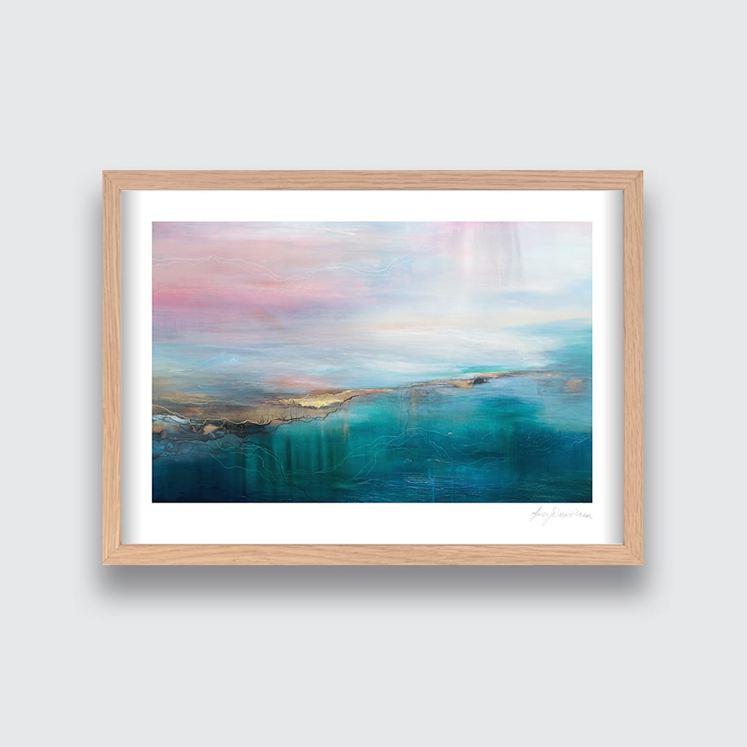 Harbour Light Art Print by Lucy Davidson