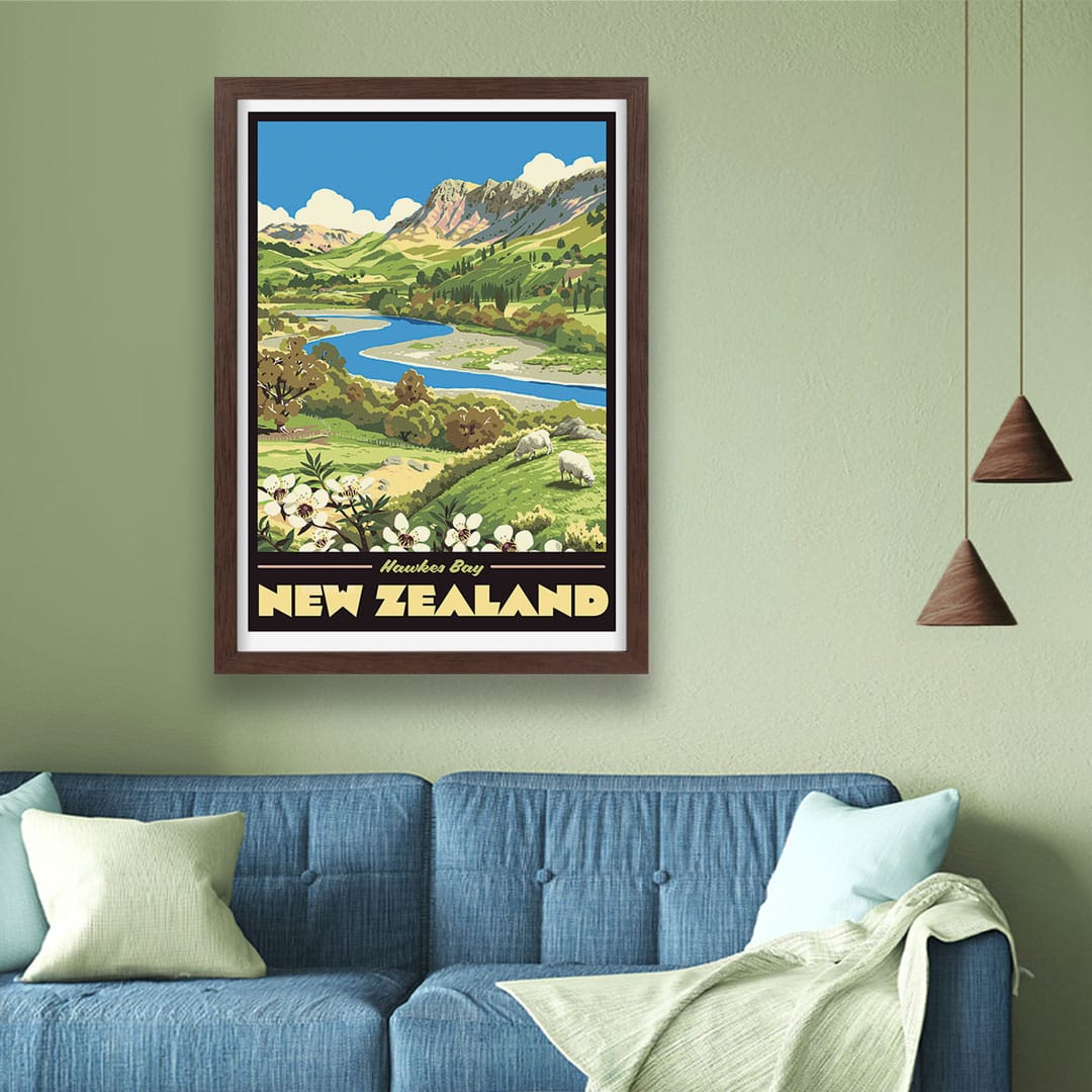 Hawkes Bay Art Print by Ross Murray