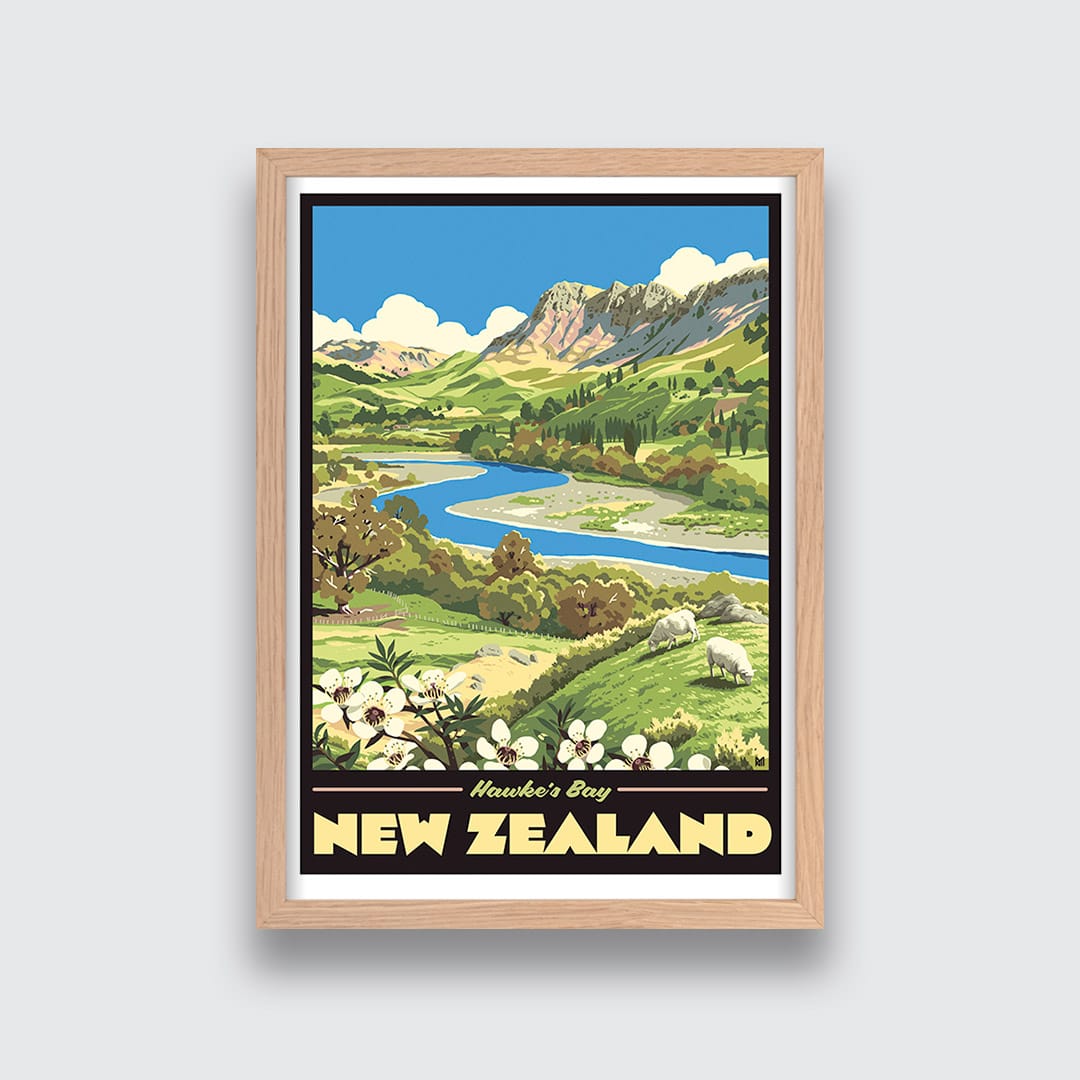 Hawkes Bay Art Print by Ross Murray