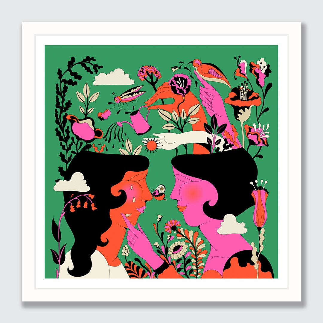 Heart Art Print by Francesca Melis