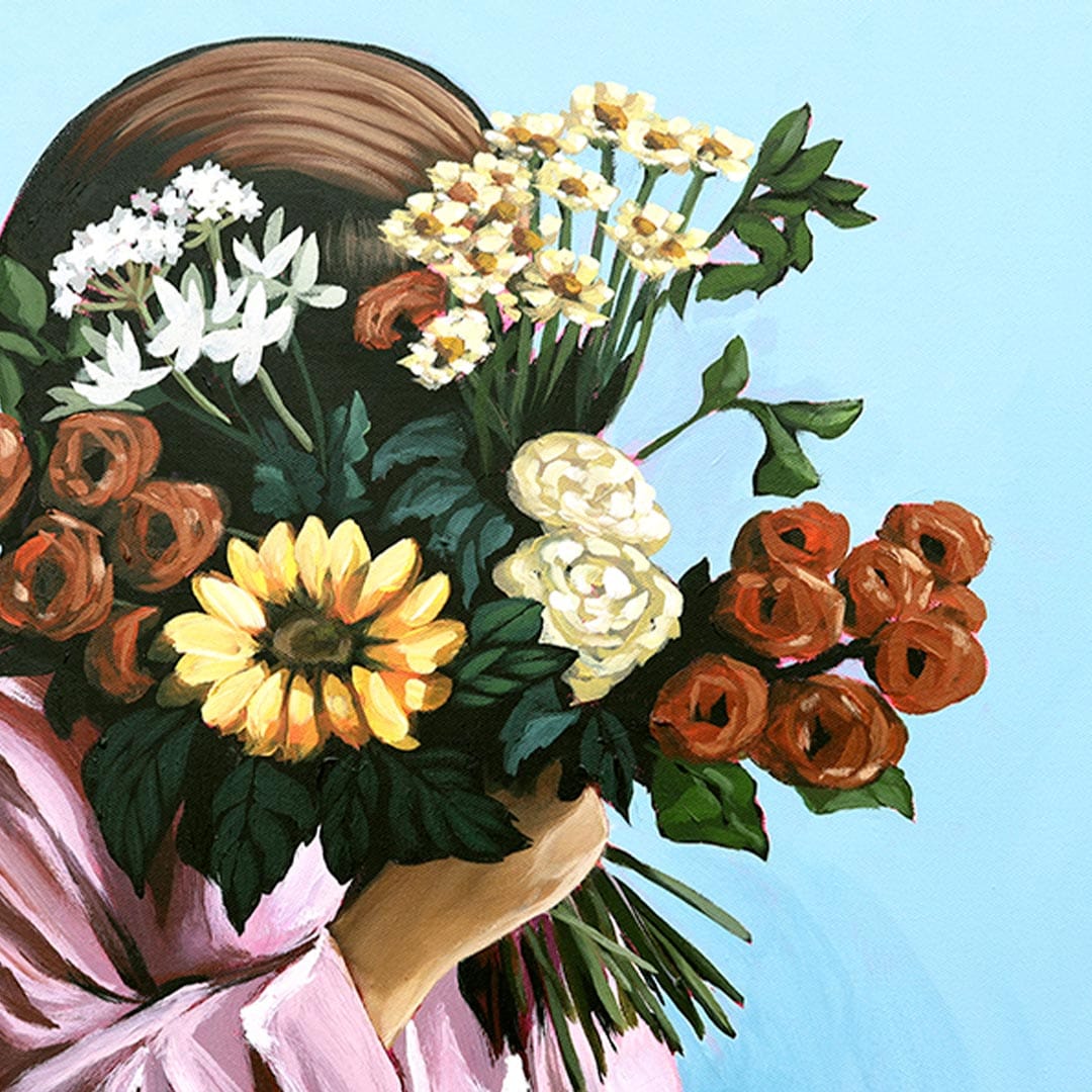 Heavenly Blooms Art Print by Abbey Merson