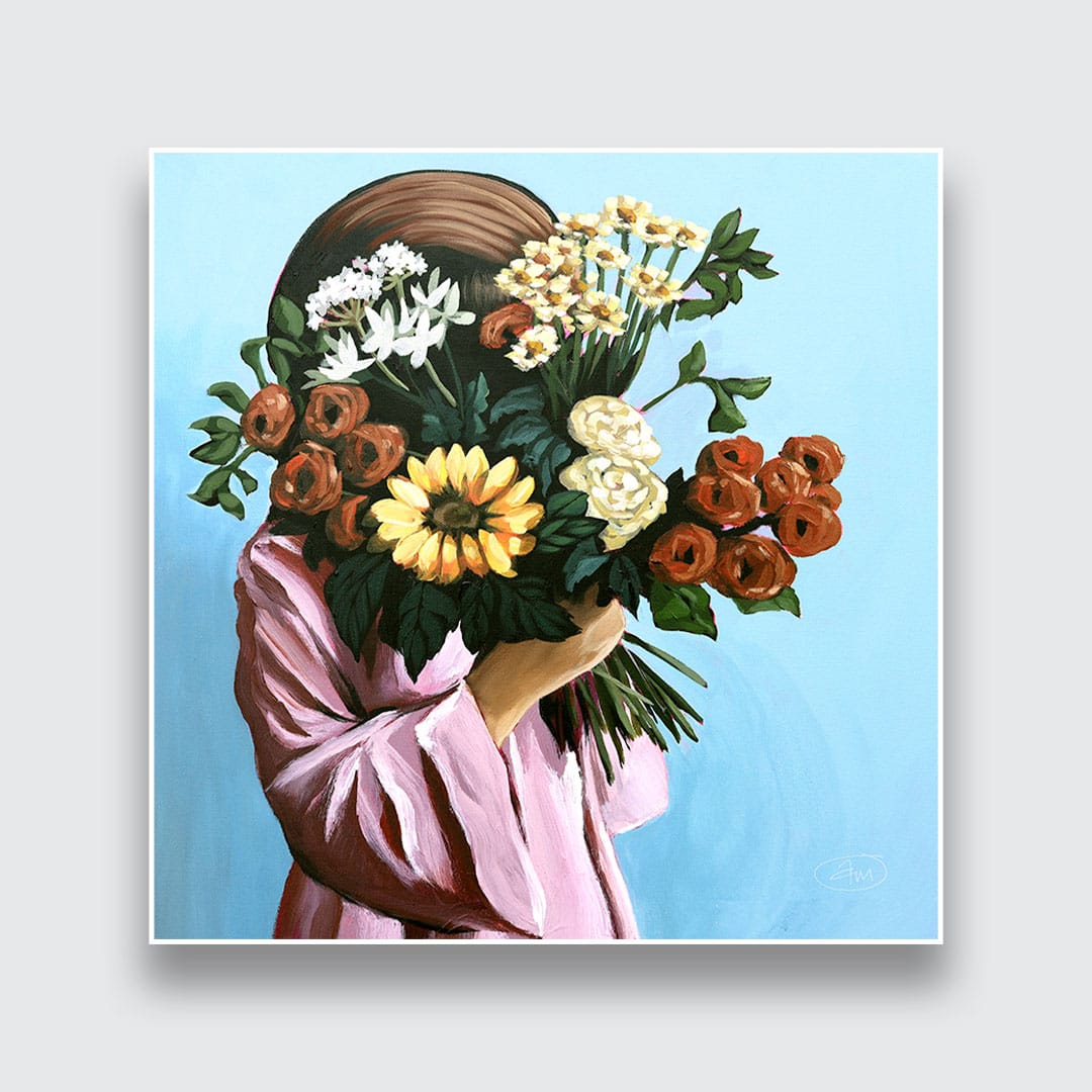 Heavenly Blooms Art Print by Abbey Merson