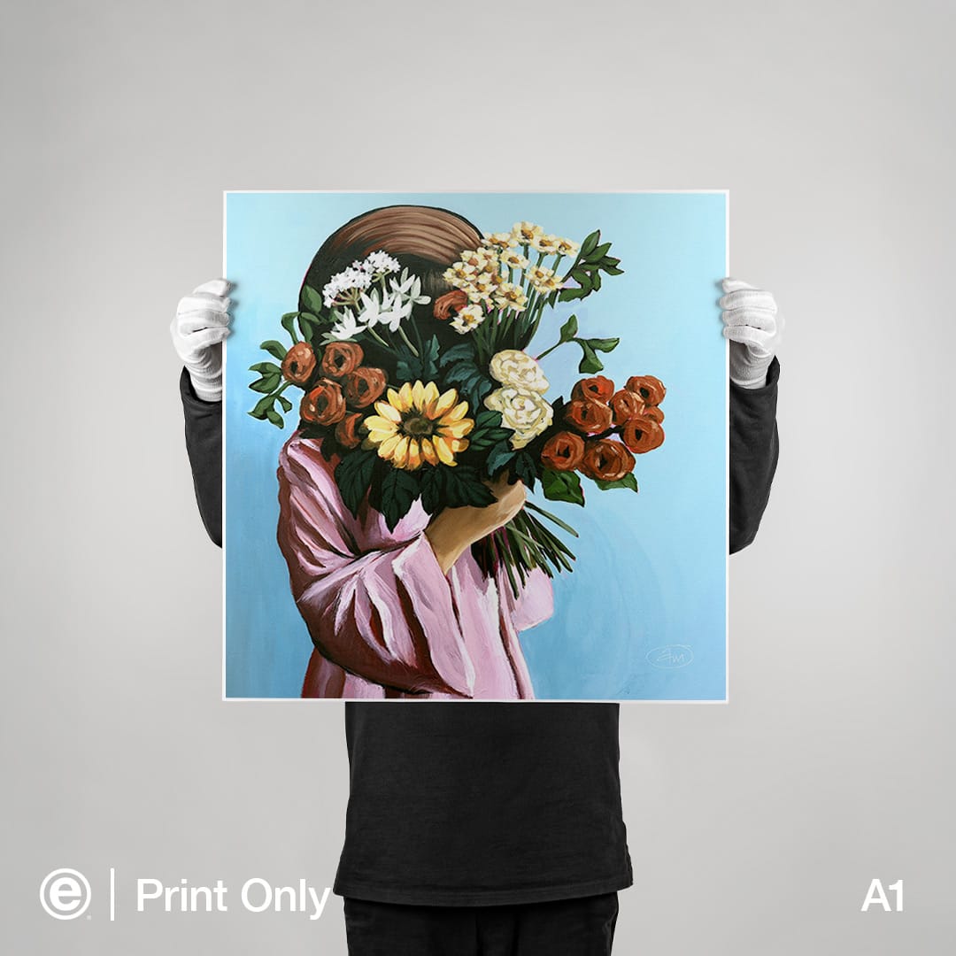 Heavenly Blooms Art Print by Abbey Merson