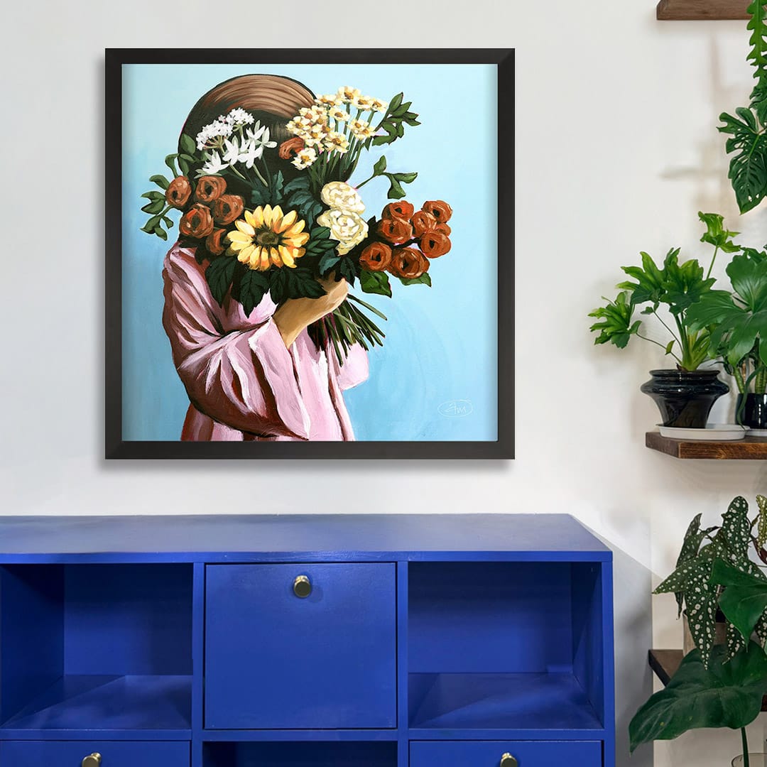 Heavenly Blooms Art Print by Abbey Merson