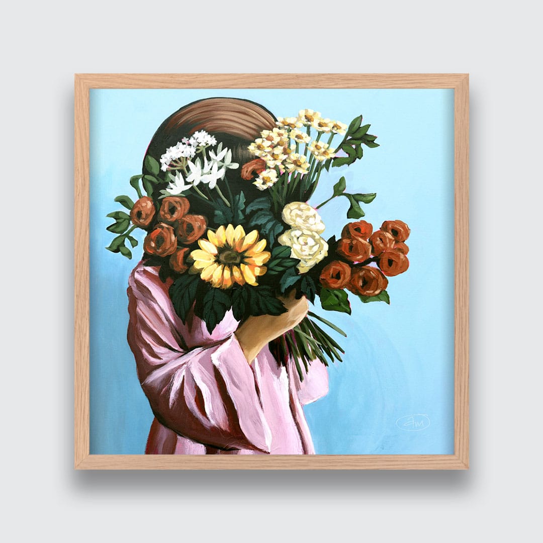 Heavenly Blooms Art Print by Abbey Merson