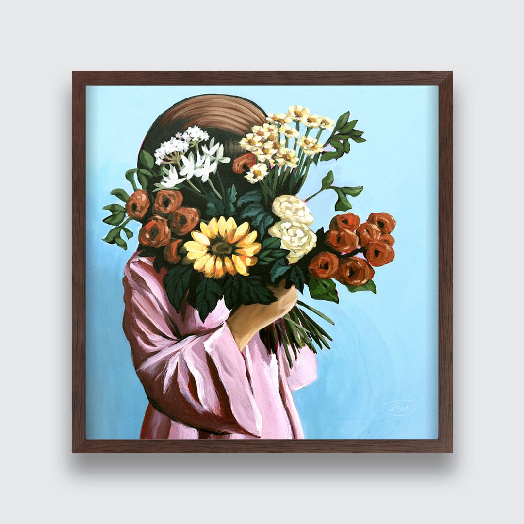 Heavenly Blooms Art Print by Abbey Merson