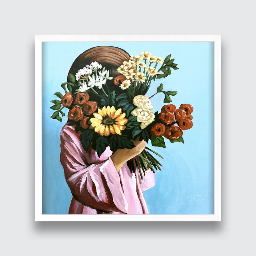 Heavenly Blooms Art Print by Abbey Merson
