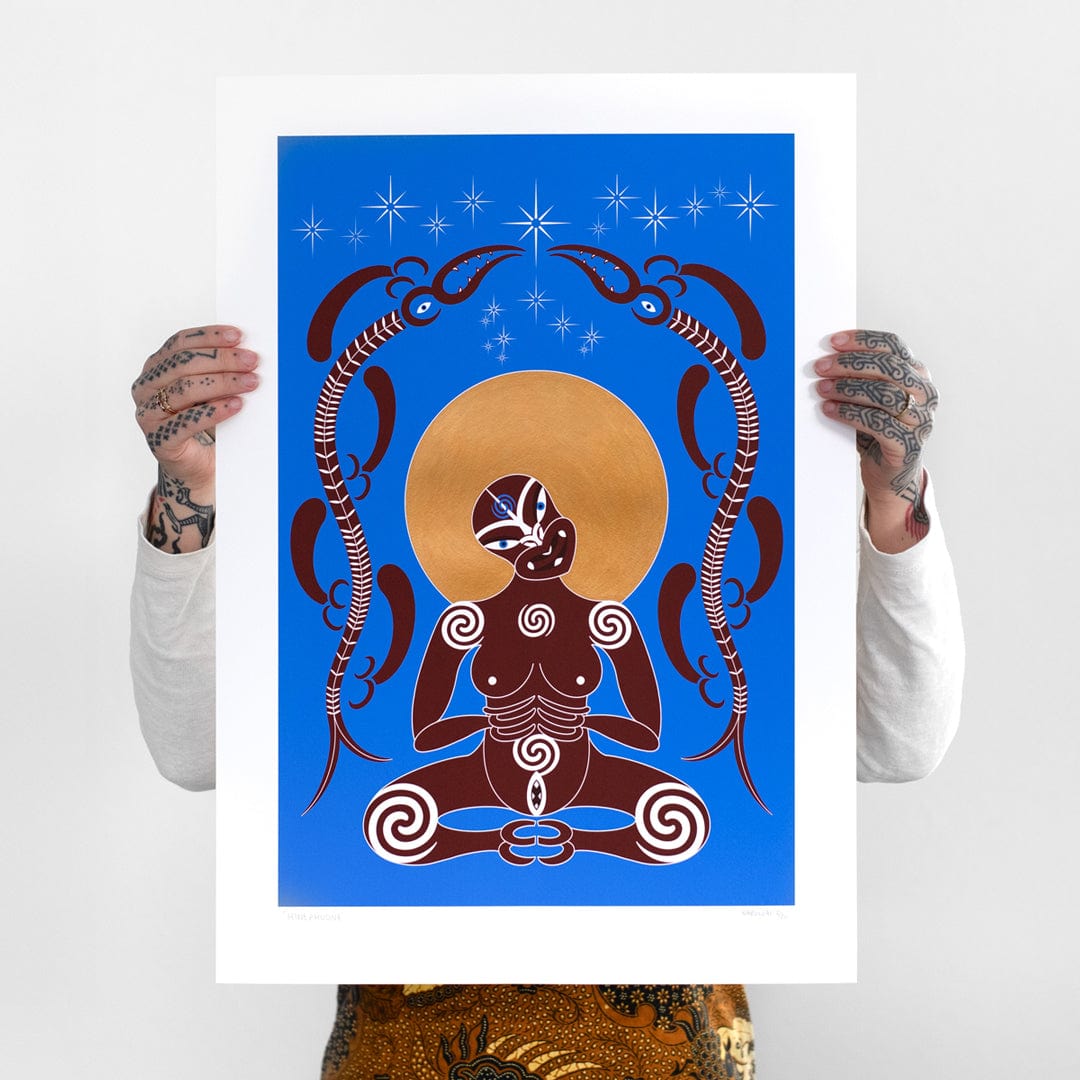Hineahuone Limited Edition Art Print by Kapowai (Madison Redman)