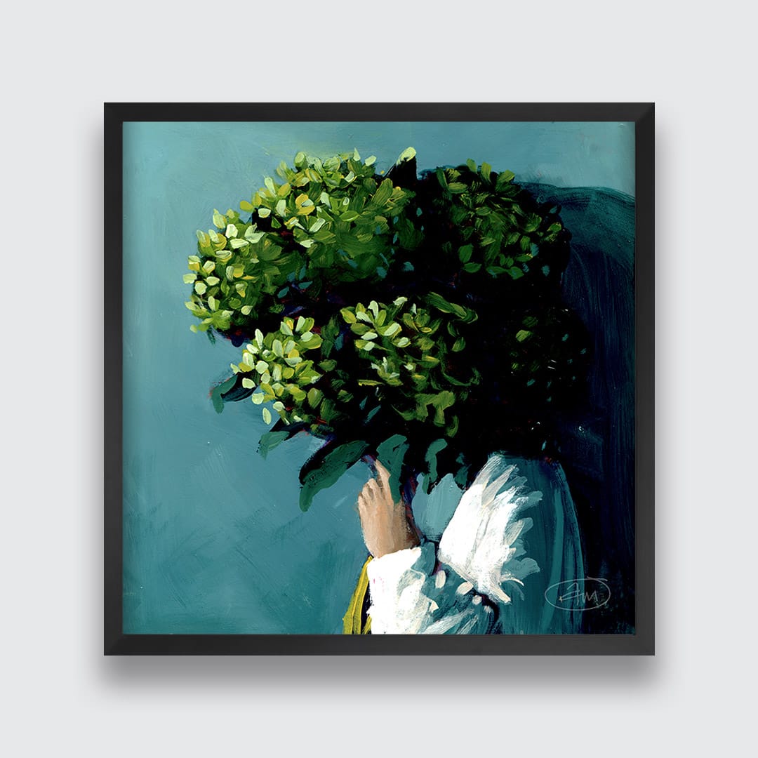 Holly Art Print by Abbey Merson